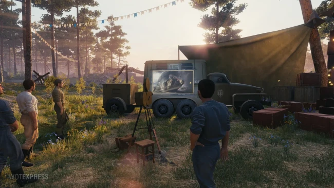 Ангар в честь 15-летия World of Tanks