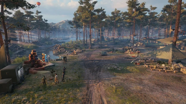 Ангар в честь 15-летия World of Tanks