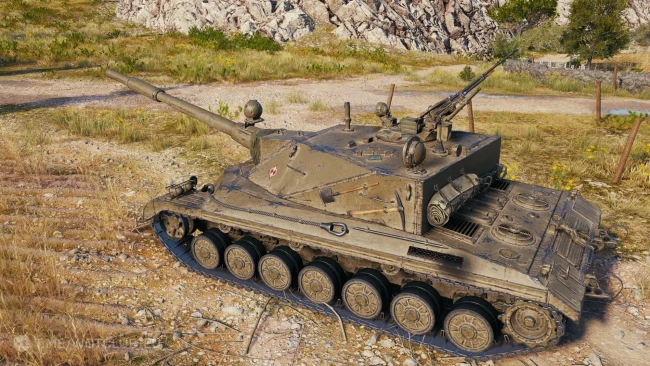 Скриншоты танка Wz. 64GC Bzyg с супертеста World of Tanks