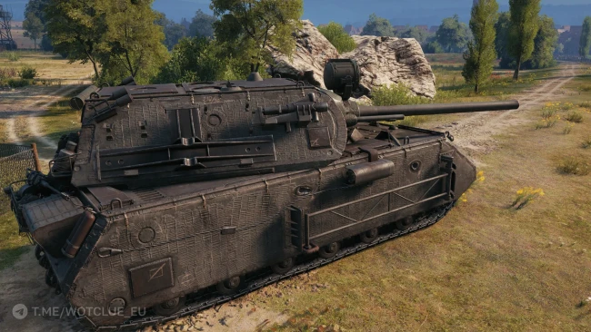 3D-стиль «Железный взгляд» для Maus в World of Tanks