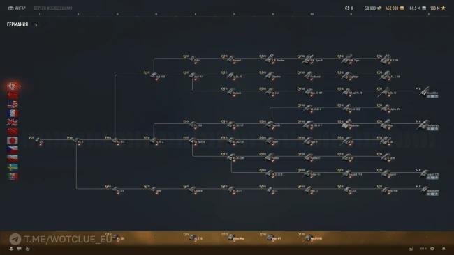 Недоступность чертежей для прокачки 11 уровня в World of Tanks