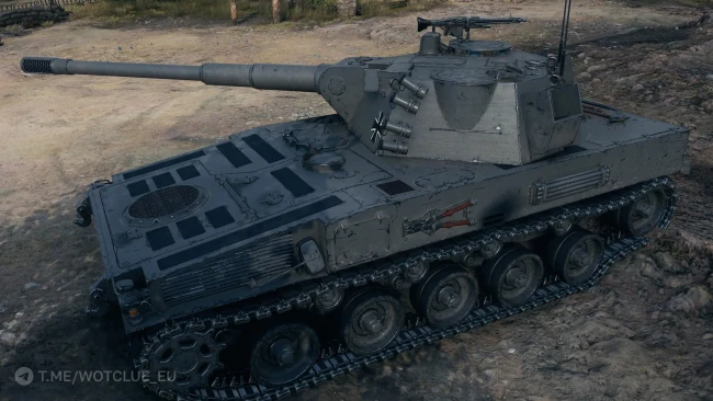 Танк 11 уровня leKpz Borkenkäfer из обновления 2.0 в World of Tanks
