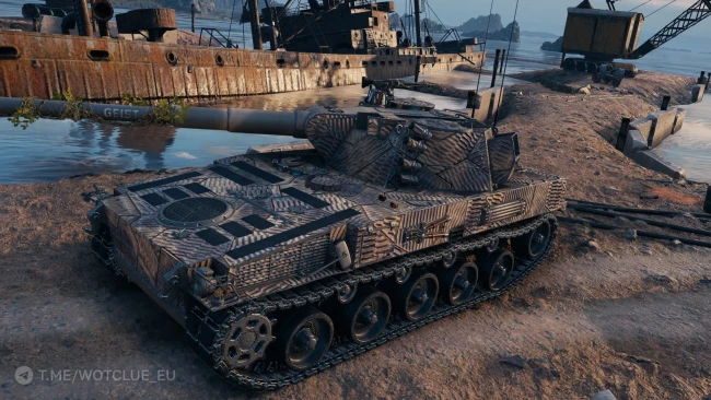 Уникальная кастомизация танка 11 лвл leKpz Borkenkäfer в World of Tanks 2.0