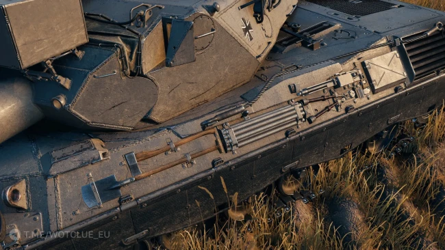 Танк 11 уровня Leopard 120 Verbesser из обновления 2.0 в World of Tanks