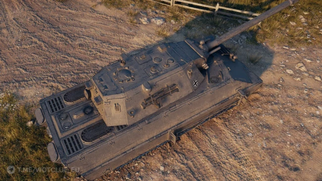 Танк 11 уровня Taschenratte из обновления 2.0 в World of Tanks
