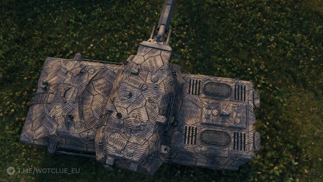 Уникальная кастомизация танка 11 уровня Taschenratte в World of Tanks 2.0