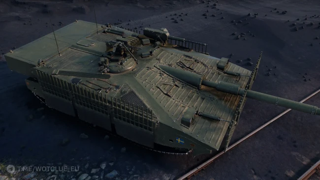Танк 11 уровня Strv 107-12 из обновления 2.0 в World of Tanks