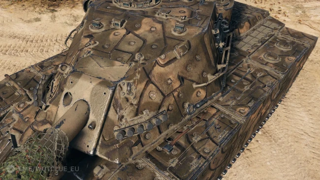 Уникальная кастомизация танка 11 уровня XM69 Hacker в World of Tanks 2.0