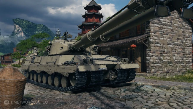 Танк 11 уровня FV4025 Contriver из обновления 2.0 в World of Tanks