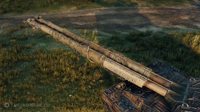Уникальная кастомизация танка 11 уровня FV4025 Contriver в World of Tanks 2.0
