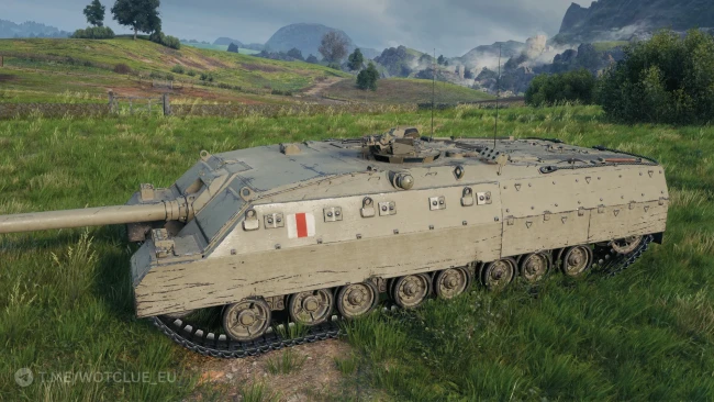 Танк 11 уровня AT-FV230 Breaker из обновления в World of Tanks 2.0