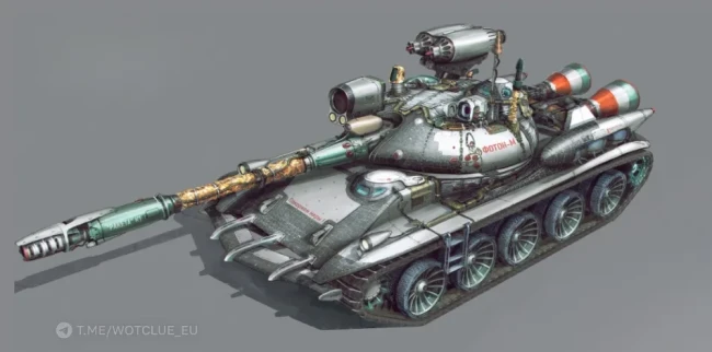 Концепт-арты будущих скинов в World of Tanks: HEAT