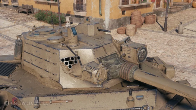 Скриншоты танка SPHT из обновления 2.0.1 в World of Tanks