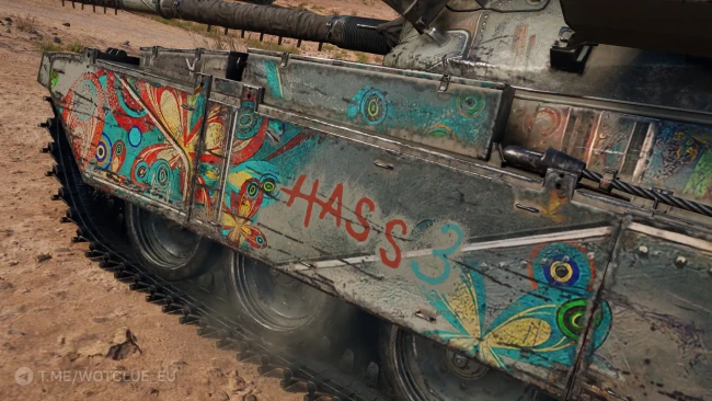 2D-стиль «Макс Хасс 3» в World of Tanks