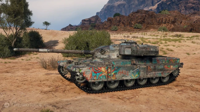 2D-стиль «Макс Хасс 3» в World of Tanks