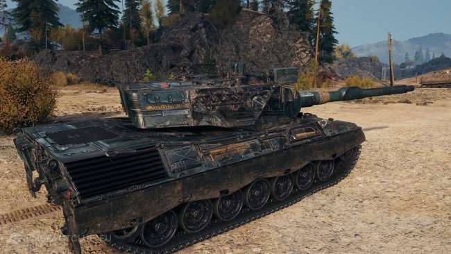 2D-стиль «Schwarzwelle MK-61» в World of Tanks