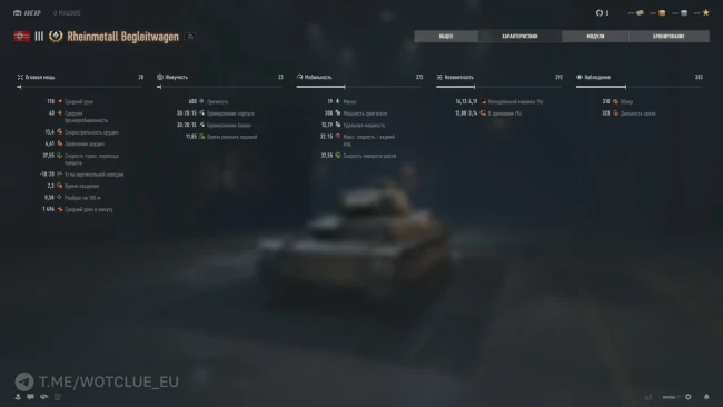 Новый танк Rheinmetall Begleitwagen на супертесте World of Tanks