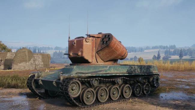 Ракетный танк без ракет в World of Tanks Console Ракетный танк без ракет в World of Tanks Console