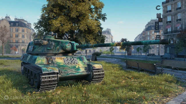 2D-стиль «Копьё Эрлан-шэня» в World of Tanks