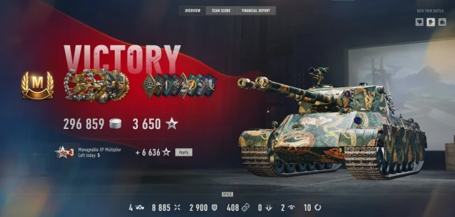 Слабый танк, конечно, за последний спец. БП можно было залутать.