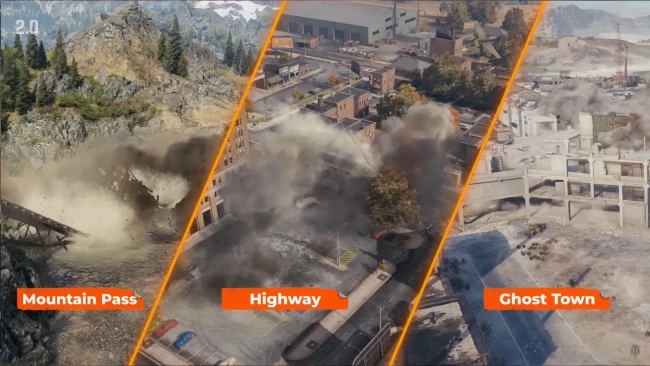 Случайные события на картах из обновления 2.1 в World of Tanks