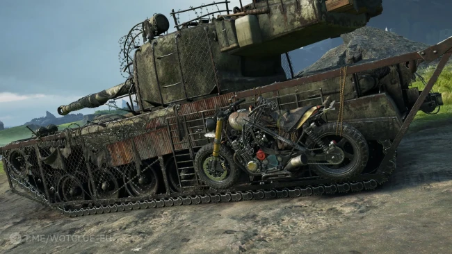 3D-стиль «Убежища нет» для танка H3 в World of Tanks