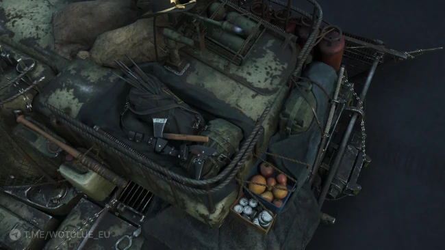 3D-стиль «Убежища нет» для танка H3 в World of Tanks