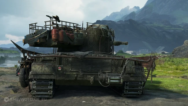 3D-стиль «Убежища нет» для танка H3 в World of Tanks