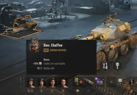 Новая сущность: Питомцы в обновлении 2.1 World of Tanks