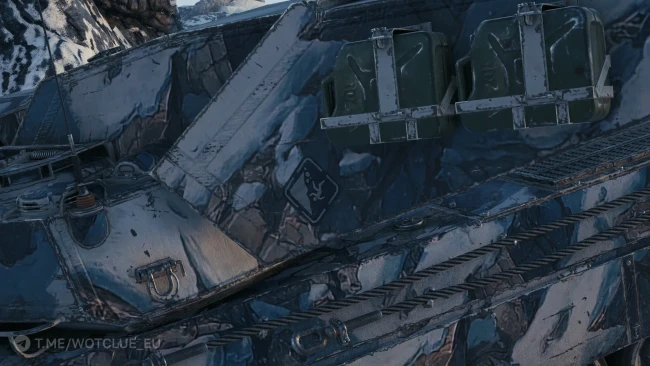 2D-стиль «Заснеженный подъём» из обновления 2.1 в World of Tanks