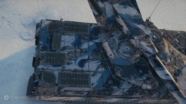 2D-стиль «Заснеженный подъём» из обновления 2.1 в World of Tanks