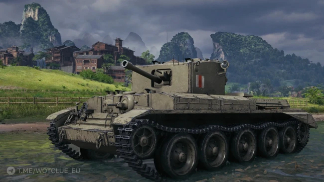 Танк Cromwell A из обновления 2.1 в World of Tanks Танк Cromwell A из обновления 2.1 в World of Tanks