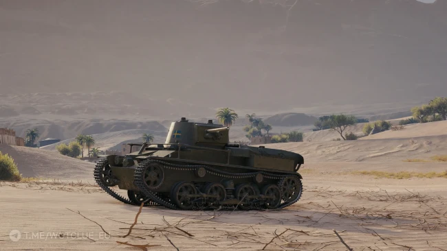 Танк Strv m/31 из обновления 2.1 в World of Tanks