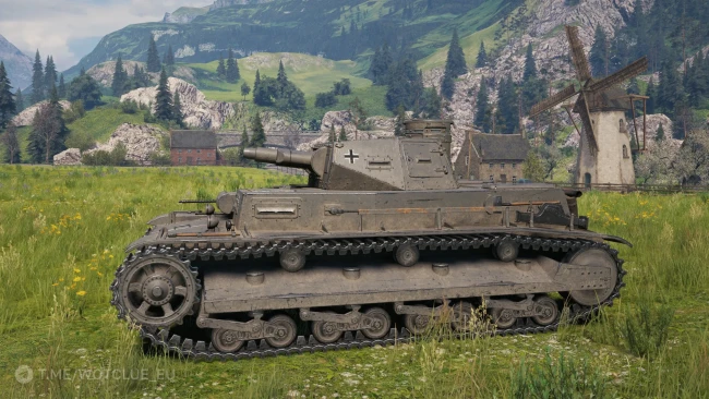 Танк B.W.(Rh) из обновления 2.1 в World of Tanks Танк B.W.(Rh) из обновления 2.1 в World of Tanks