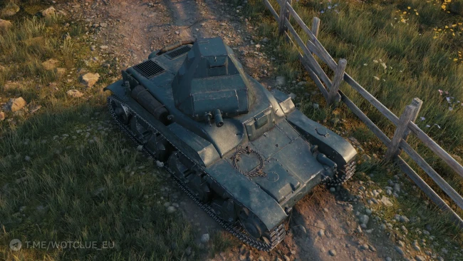 Танк R35/FCM 36 из обновления 2.1 в World of Tanks