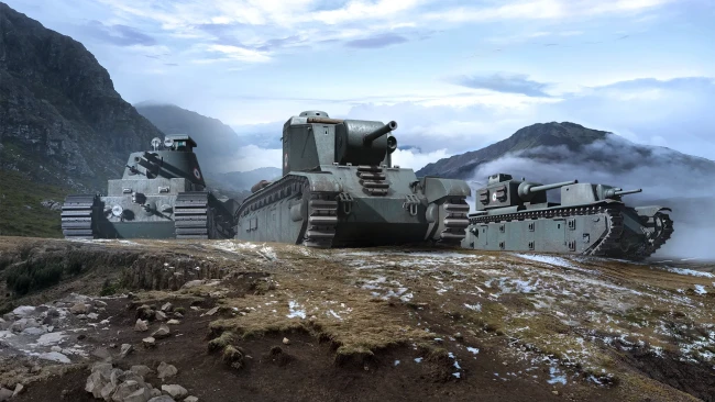 Релиз подветки супертяжей Франции в WOT Console. Часть 1