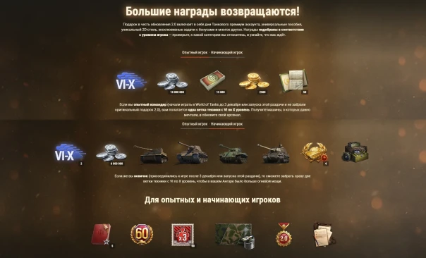 Подробности Заслуженной награды 2025 в World of Tanks Подробности Заслуженной награды 2025 в World of Tanks