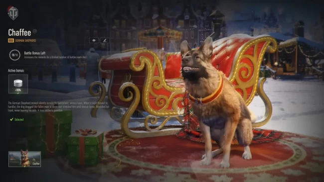 Первый питомец — оставьте Чаффи навсегда в Новогоднем наступлении 2026 World of Tanks Первый питомец — оставьте Чаффи навсегда в Новогоднем наступлении 2026 World of Tanks