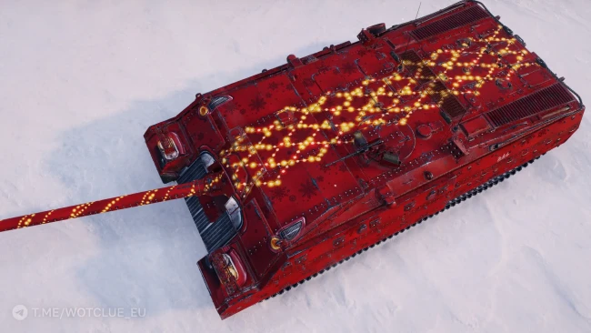 2D-стиль «Праздник к нам пришёл» в World of Tanks 2D-стиль «Праздник к нам пришёл» в World of Tanks
