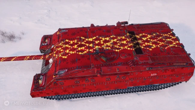 2D-стиль «Праздник к нам пришёл» в World of Tanks 2D-стиль «Праздник к нам пришёл» в World of Tanks
