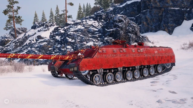 2D-стиль «Праздник к нам пришёл» в World of Tanks 2D-стиль «Праздник к нам пришёл» в World of Tanks