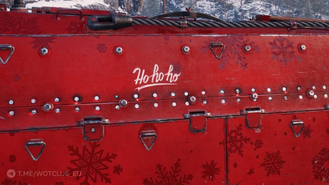 2D-стиль «Праздник к нам пришёл» в World of Tanks 2D-стиль «Праздник к нам пришёл» в World of Tanks