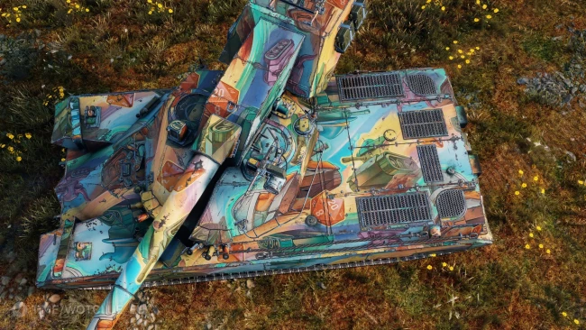 2D-стиль «Ночные игры» в World of Tanks 2D-стиль «Ночные игры» в World of Tanks