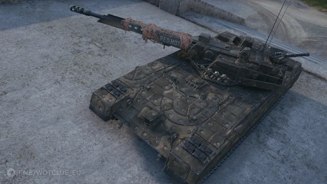 Уникальная кастомизация танка 11 уровня Ares 90 C в World of Tanks