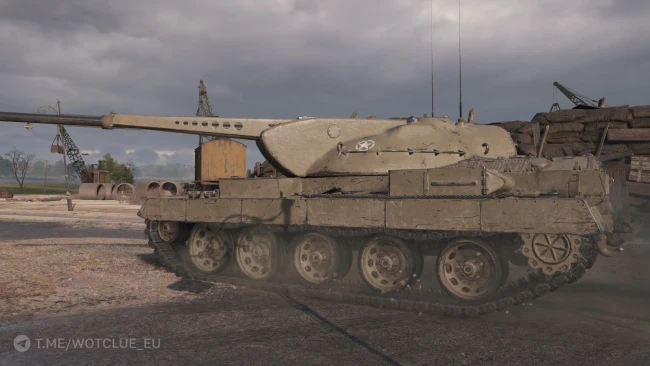 Танк 8 уровня Ares 75 из обновления 2.1.1 в World of Tanks