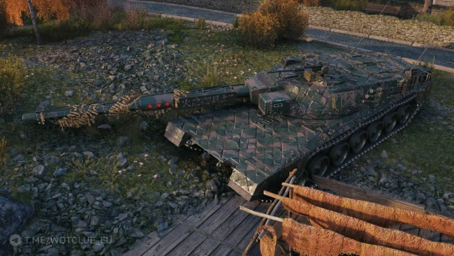 Уникальная кастомизация танка 11 уровня STK-2 в World of Tanks