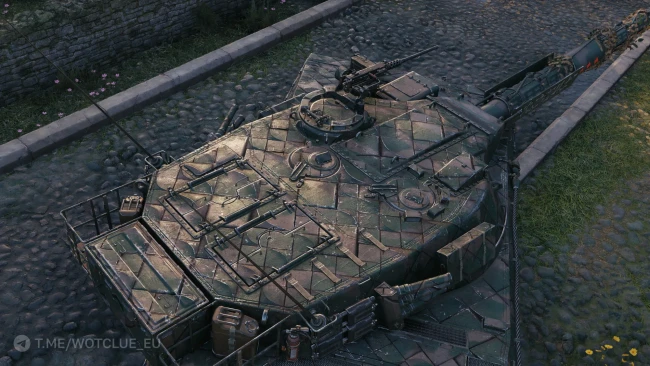 Уникальная кастомизация танка 11 уровня STK-2 в World of Tanks