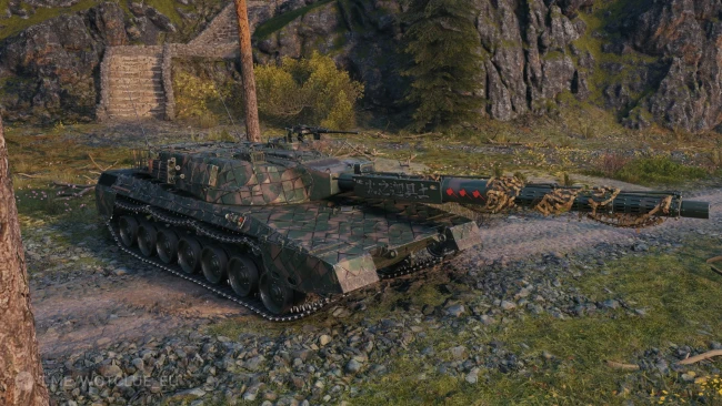 Уникальная кастомизация танка 11 уровня STK-2 в World of Tanks