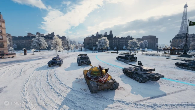 Моды на зиму в World of Tanks