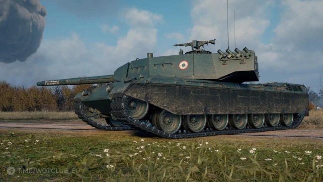 Танк Fantôme из микропатча 2.1_8 в World of Tanks